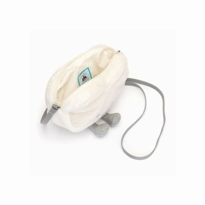 Jellycat Cream Heart Bag UK | 41097CGTK